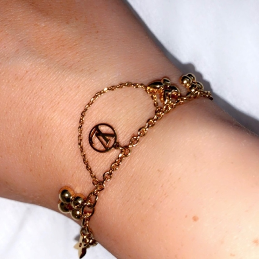 Authentic Louis Vuitton blooming supple bracelet - Picture 2 of 2
